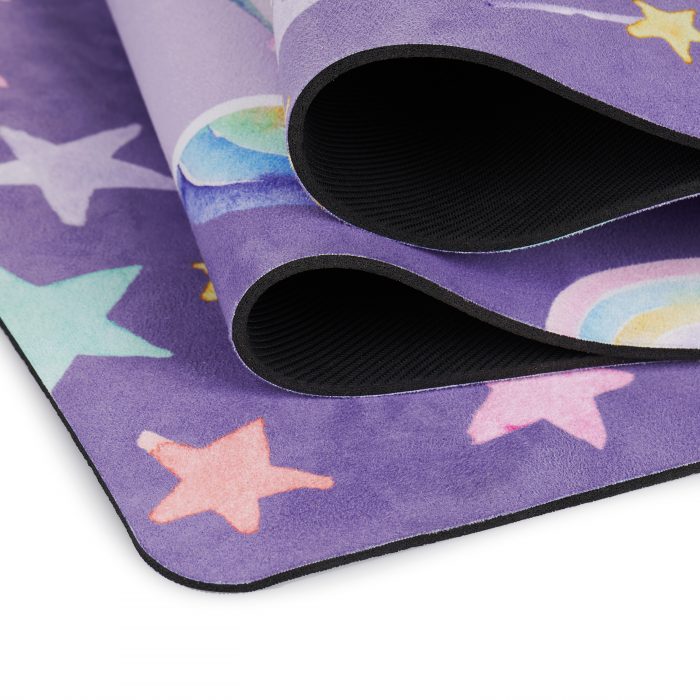 suede-unicorn-stars-yoga-mat-top-view-folded